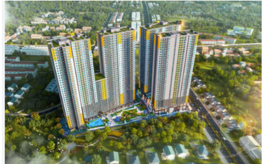  Căn 2PN – 53m² tại Bcons Solary, giá chỉ 1,7 tỷ